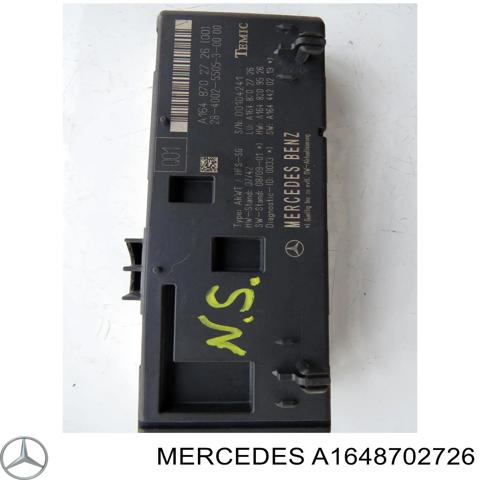 ЕБУ відкриття кришки багажника / двері 3-й (5-й) A1648702726 MERCEDES