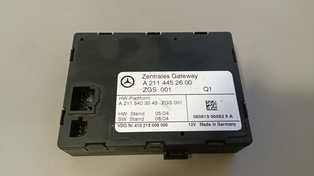 Блок управління центральним замком A2114452600 MERCEDES