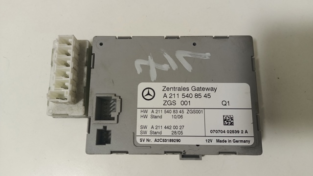 Блок управління освітленням A2115408545 MERCEDES