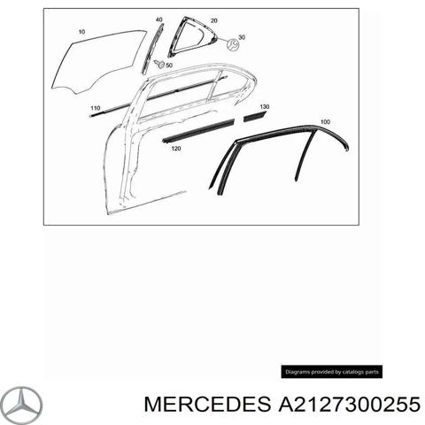Задня кватирка права A2127300255 MERCEDES