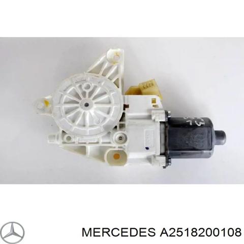 Двигун стеклопод'емника двері задньої, лівої A2518200108 MERCEDES