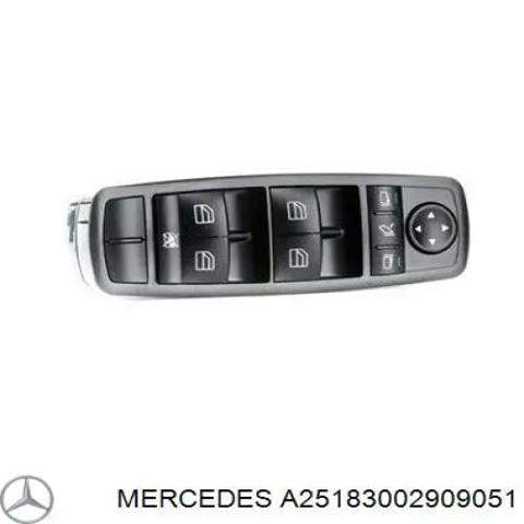 Кнопки переднього лівого склопід'ємника A25183002909051 MERCEDES