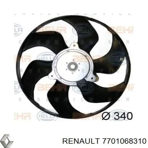 Електровентилятор радіатора 7701068310 RENAULT