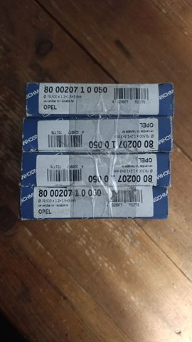 Комплект поршневих кілець на 1 циліндр, 2-й ремонт (+0,50) 800020710050 KOLBENSCHMIDT