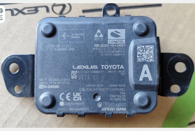 Радарний датчик дистанції 8821078020 TOYOTA