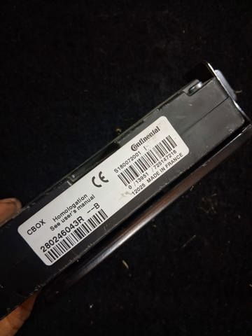 Блок керування мультимедійний 280246043R RENAULT