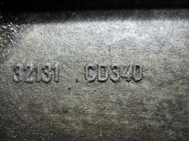 Механічна коробка перемикання передач 32101CD340 NISSAN