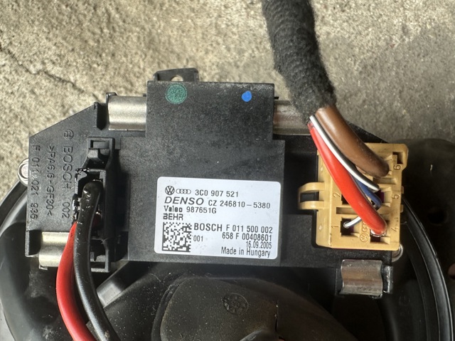 Резистор обігрівача 3C0907521 VAG