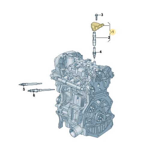 Котушка 06L905110F VAG