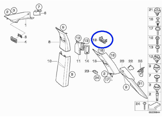 Пробка піддона двигуна 51438036247 BMW