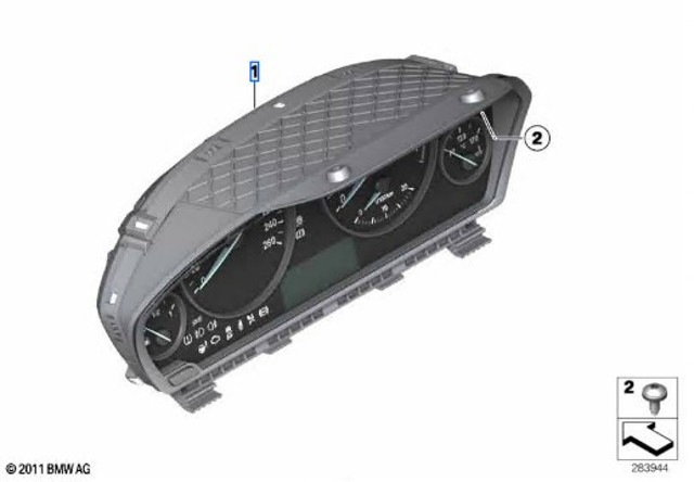 щиток приладу 62108718281 BMW