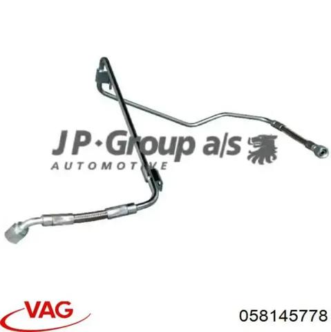 Трубка/шланг подачі масла до турбіни 058145778 VAG