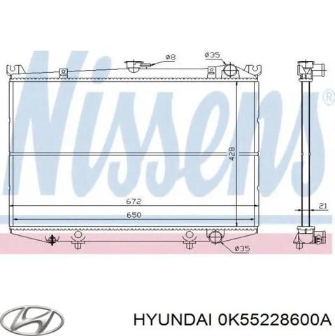 Розтяжка задньої підвіски 0K55228600A HYUNDAI