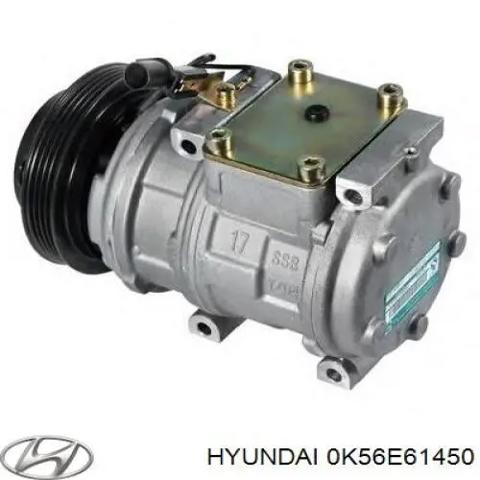 Компресор системи кондиціювання 0K56E61450 HYUNDAI