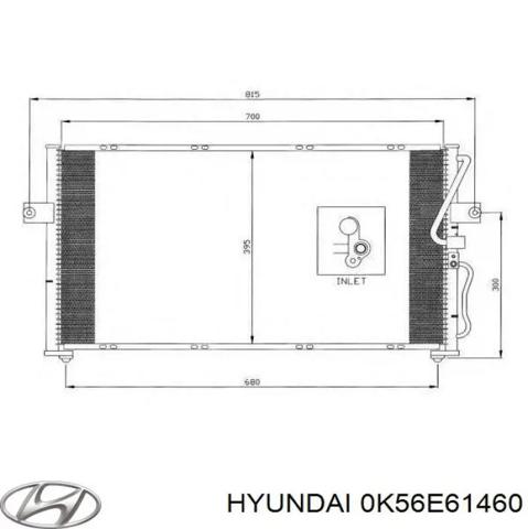 Конденсатор 0K56E61460 HYUNDAI