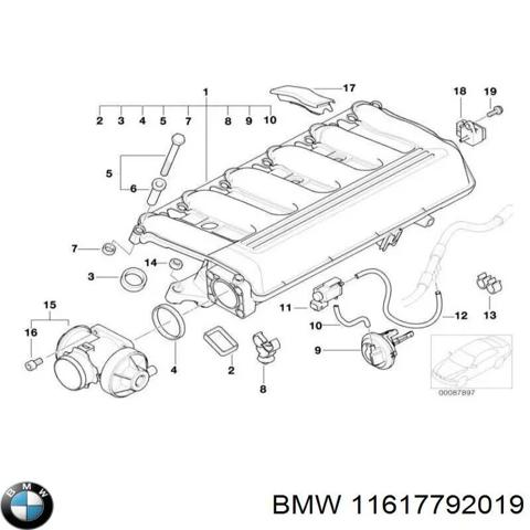 Колектор впускний 11617792019 BMW
