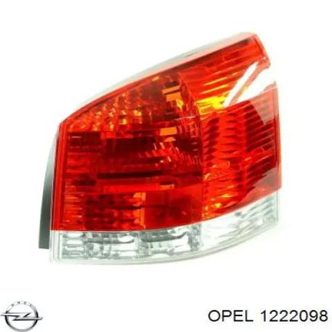 Ліхтар задній правий 1222098 OPEL