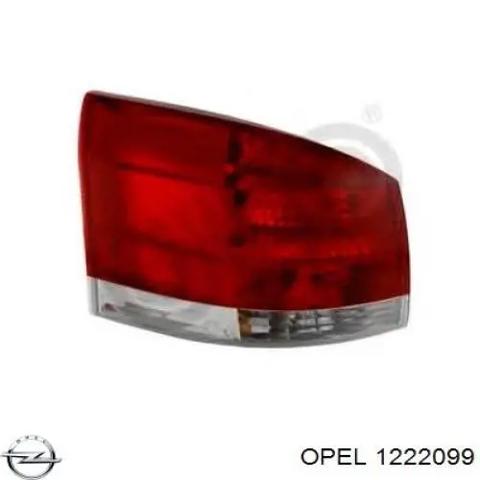 Ліхтар задній лівий 1222099 OPEL