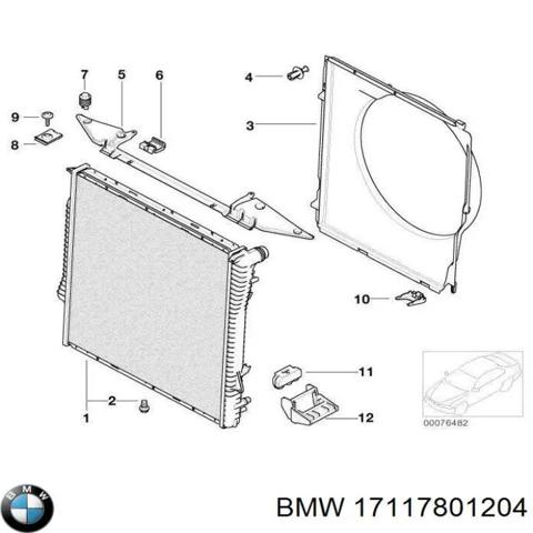 Кожух вентилятора 17117801204 BMW