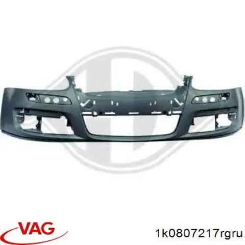 Бампер передній в зборі 1K0807217RGRU VAG