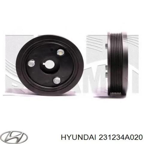 Демпфер колінвалу 231234A020 HYUNDAI