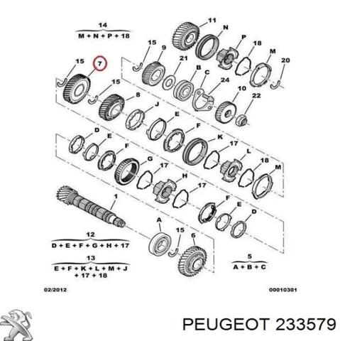 233579 Peugeot/Citroen