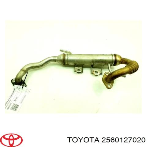 Радіатор системи рециркуляції ОГ 2560127020 TOYOTA
