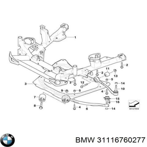 Підрамник передній 31116760277 BMW