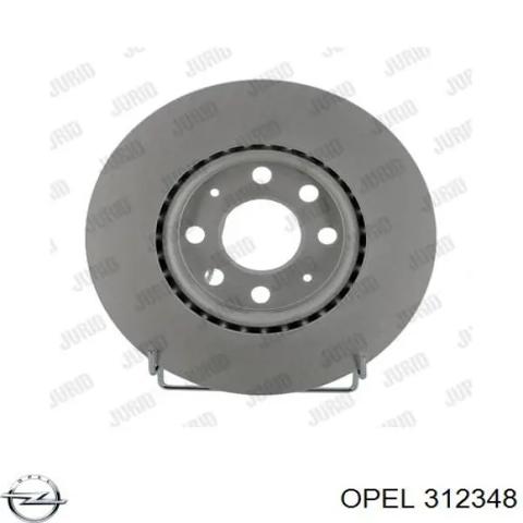 Пружина передньої підвіски 312348 OPEL
