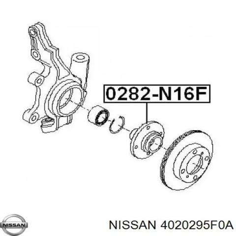 Маточини передніх коліс 4020295F0A NISSAN