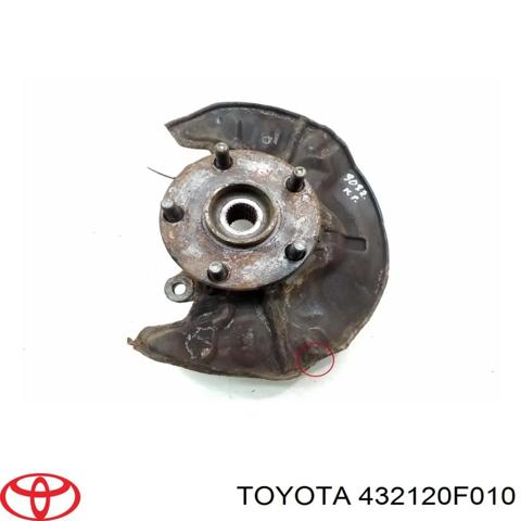 Цапфа передня ліва 432120F010 TOYOTA
