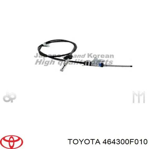 Трос стоянкового гальма задній лівий 464300F010 TOYOTA