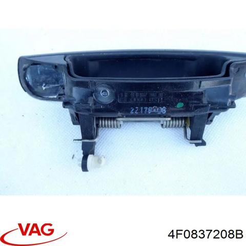 Ручка передніх дверей зовнішня, права 4F0837208B VAG