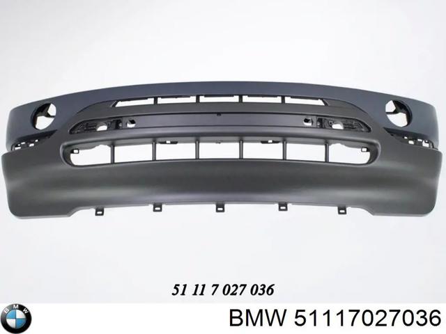 Бампер передній 51117027036 BMW
