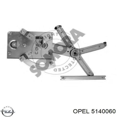 Механізм склопідіймача двері передньої, правої 5140060 OPEL