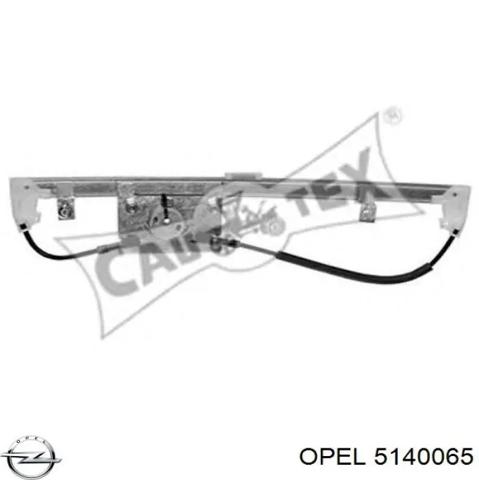 Механізм склопідйомника двері задньої, лівої 5140065 OPEL