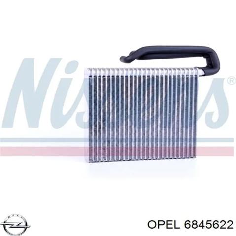 Випарник 6845622 OPEL