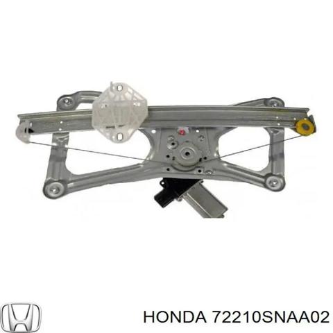 Механізм склопідіймача двері передньої, правої 72210SNAA02 HONDA