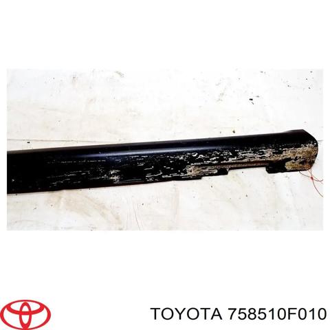 Накладка зовнішня (молдинг) порога, правий 758510F010 TOYOTA