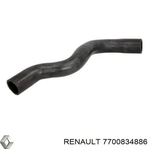 Шланг/патрубок радіатора охолодження, верхній 7700834886 RENAULT