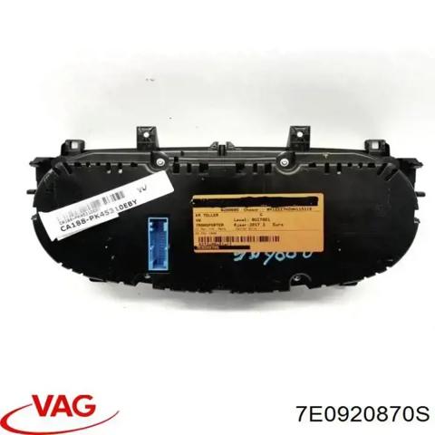 Щиток приладів додатковий 7E0920870S VAG