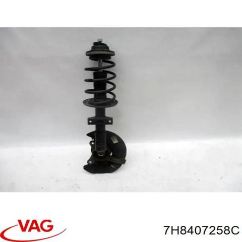 Кулак поворотний передній правий 7H8407258C VAG