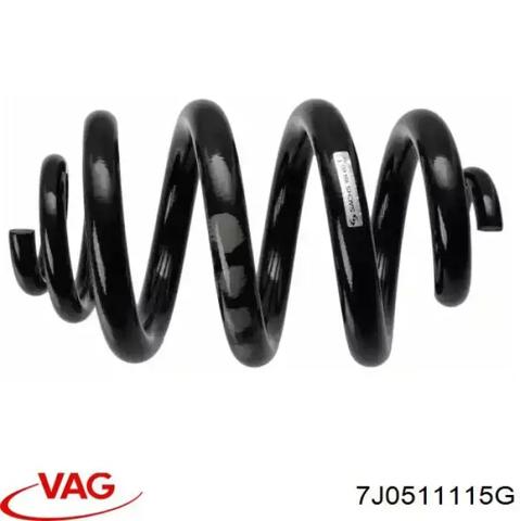 Пружина задня 7J0511115G VAG