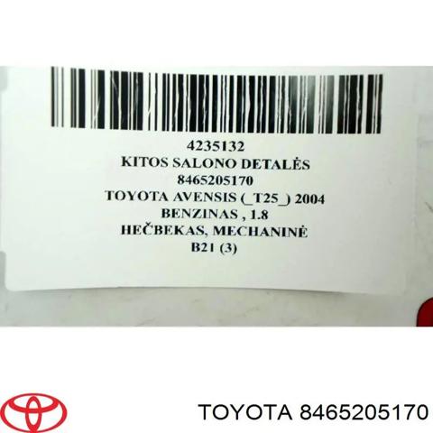 Перемикач підрульовий, правий 8465205170 TOYOTA