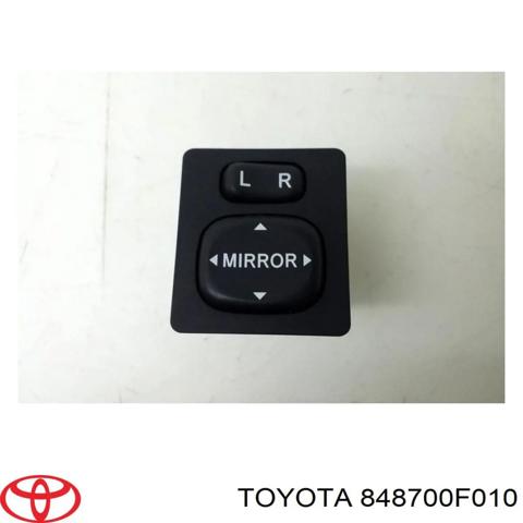 Блок управління зеркалами заднього виду, на торпедо 848700F010 TOYOTA