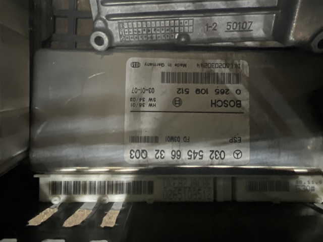 Модуль управління ESP A0325456632 MERCEDES