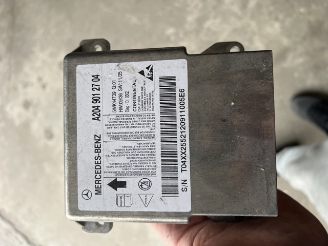Модуль-процесор управління подушки безпеки A2049012704 MERCEDES