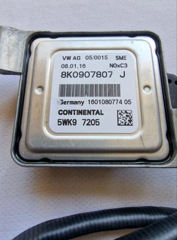 Датчик оксидів азоту NOX 8K0907807J VAG