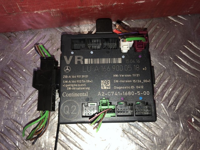 Блок комфорту передніх дверей A1669000518 MERCEDES