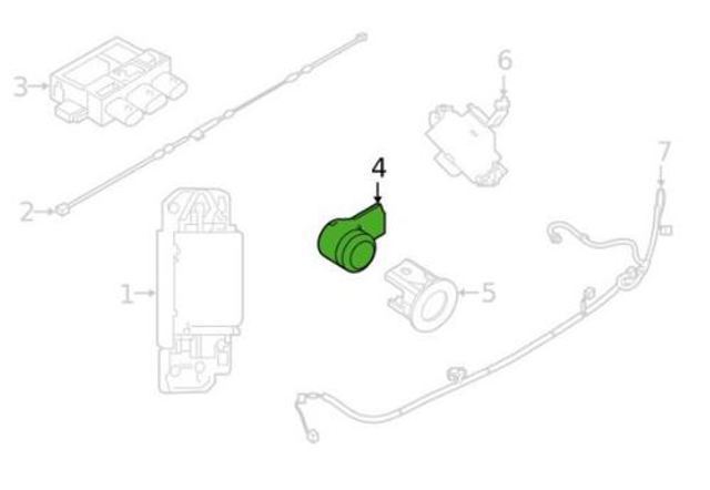 Права опора двигуна 2529867 FORD